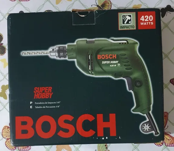Furadeira elétrica Bosch 420 W - 127 V