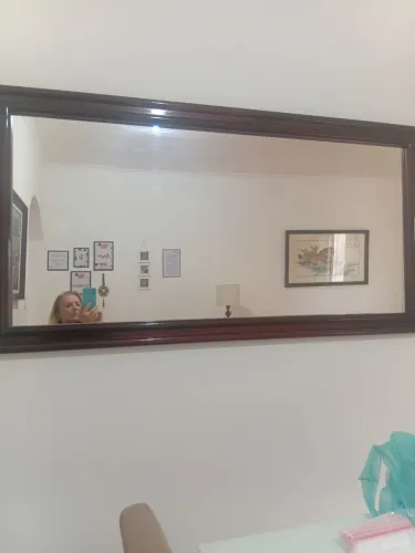 Espelho retangular para sala de jantar
