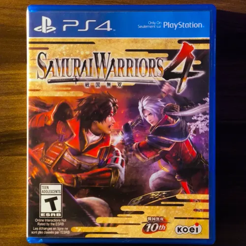Samurai Warriors 4 PS4 - Mídia Física