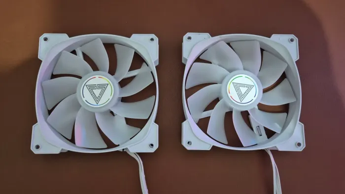 Dois Fan para PC de 140mm ARGB