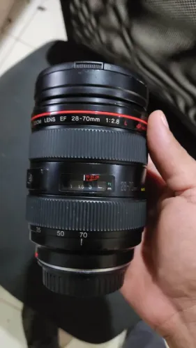 Lente Canon 28 -70 f.2.8 prime L - blackmagic