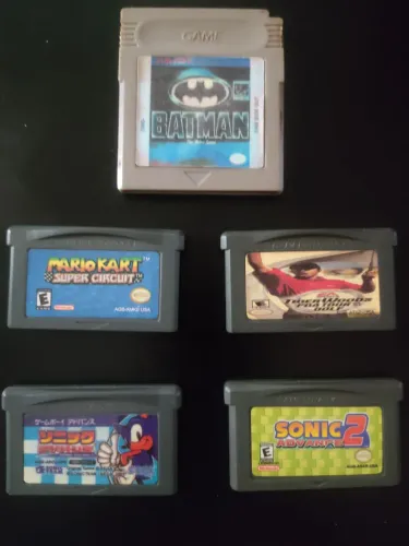 Lote Jogos Paralelos de Games Boy - Desapego