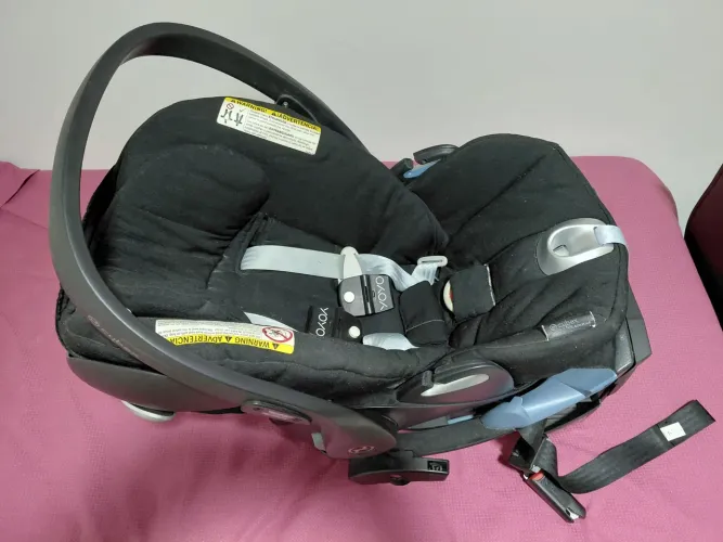 Bebê conforto yoyo com isofix e adaptador