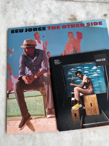 kit Noize #173 - LP Seu Jorge - The other side + Revista