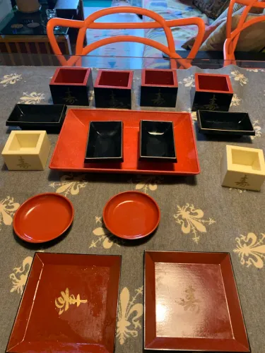 Conjunto de jantar Japonês original