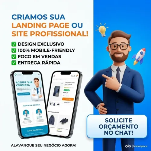 Criação de Sites e Landing Pages Profissionais - Alavanque Suas Vendas