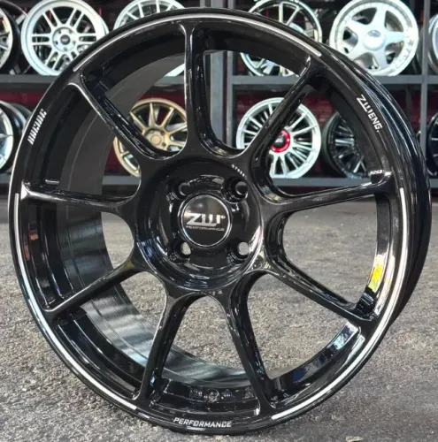 Rodas aro 17 Furação 4x100 ZEUS modelo GT090