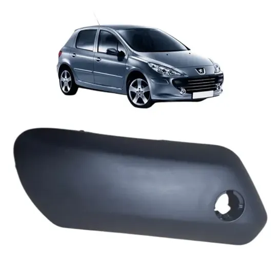 Moldura Parachoque Dianteiro Peugeot 307 2007/2012