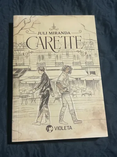 Livro romance gay CARETTE da editora violeta