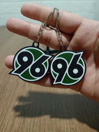 Kit 2 chaveiros do HANNOVER 96 em 3d