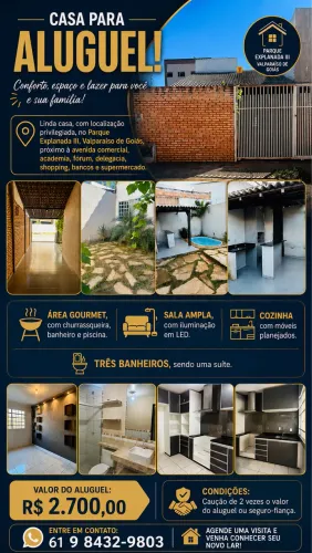 Excelente casa no Parque Esplanada III