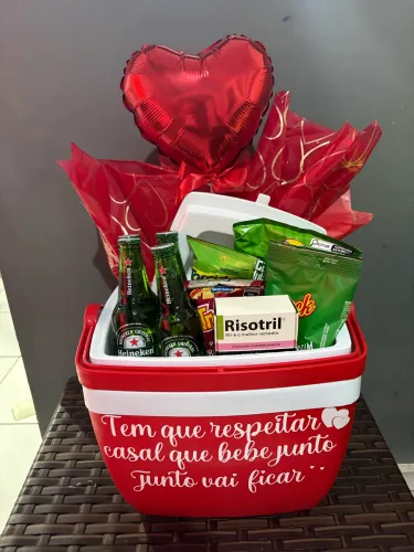 Geleira recheada, um presente criativo para demonstrar todo o seu amor ao Mozão?