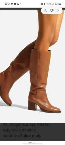 Vendo bota arezzo sem uso 