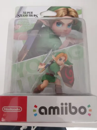 Amiibo Young Link Super Smash Bros - The Legend of Zelda
