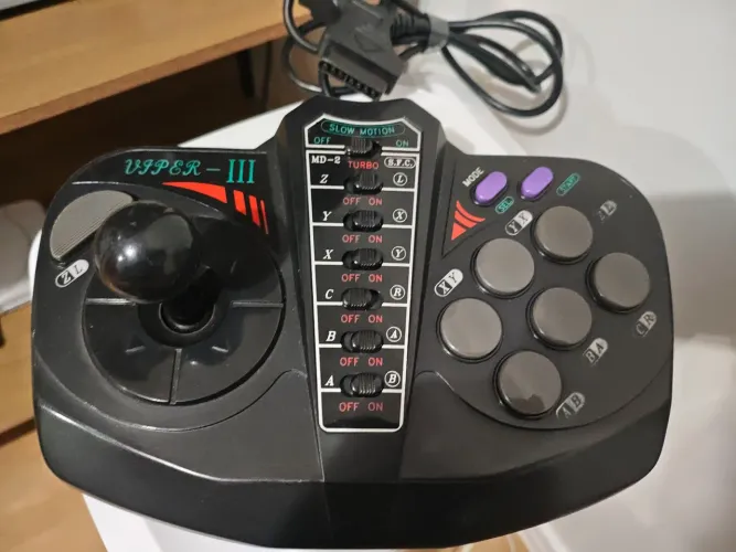Controle Arcade SNES e MD