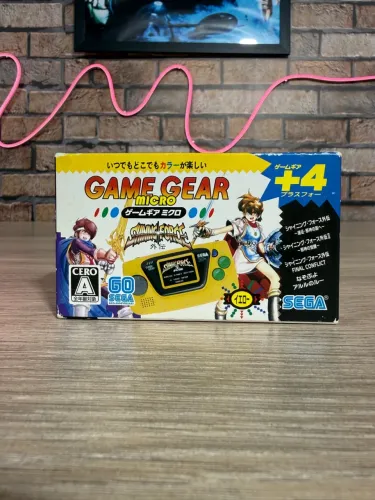 Game Gear Micro Amarelo Lacrado