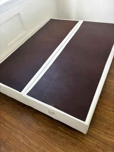 Cama box queen ortobom sommier corino branca