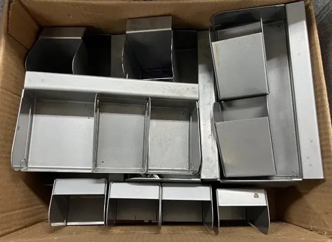 Kit de Organizadores Metálicos de mesa/ Escritório