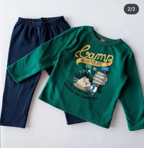 Conjunto infantil  de Moletom Menino