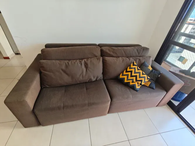 Sofá reclinável 2.50 perfeito estado 