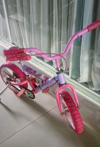 Bicicleta infantil Unicórnio Aro14.