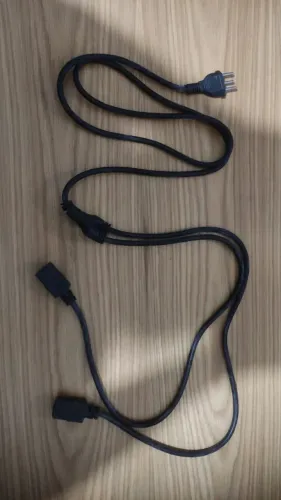 Cabo Y De Energia (duplo) Lenovo 2m De Cabo
