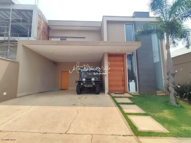 Casa em Condomínio para Venda em Marília, Condomínio Reserva Esmeralda, 4 dormitórios, 4 s