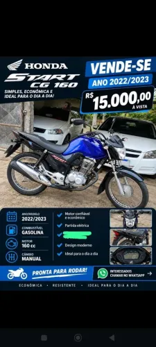 Moto em perfeito estado só pegar e rodar