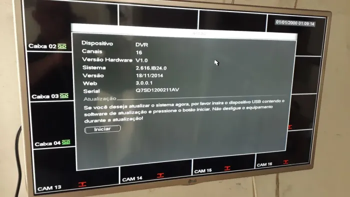 DVR intelbras + ALARME. USADO TUDO OK.