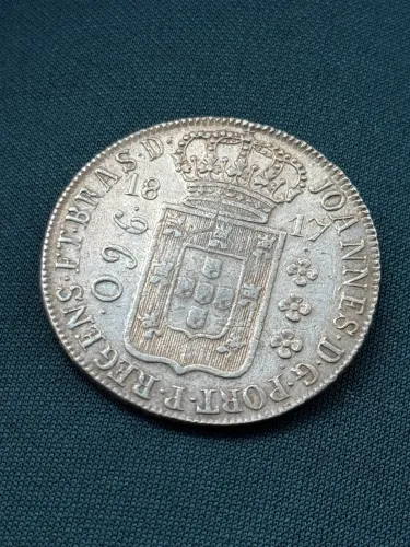 Lote moedas prata 5 moedas