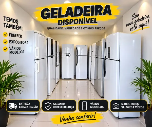 Vende se geladeiras funcionando vários modelos