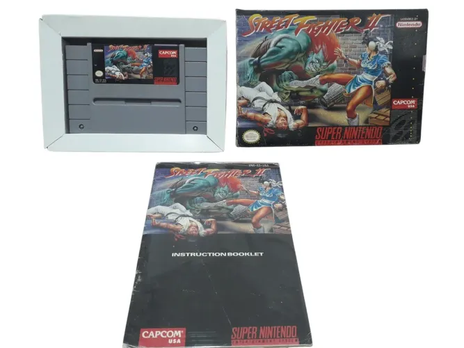 Street Fighter 2 Super Nintendo.