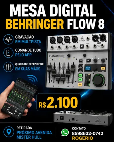 MESA DIGITAL BEHRINGER FLOW 8