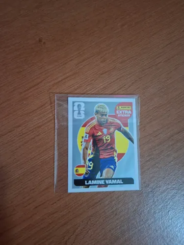 Lamine Yamal Prata (Legend) Extra Sticker - Album da copa do mundo 2026
