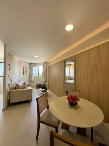 Apartamento quarto e sala mobiliado | Aquarius - Ponta Verde | Venda ou Locação