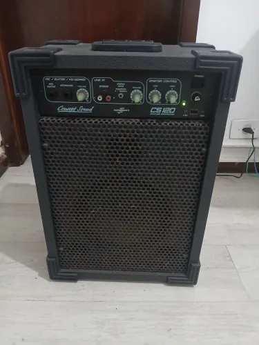 caixa amplificadora multiuso Concept Sound CS120 isabeat