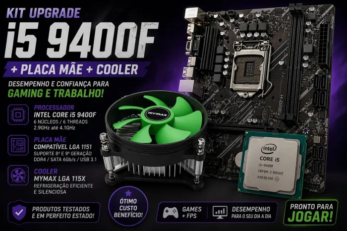 kit intel i5 9400f