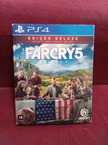 Jogo PlayStation PS4 Farcry 5 Edição Deluxe original mídia física