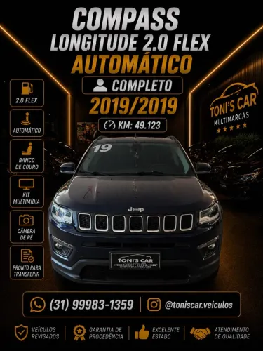 Jeep Compass Longitude 2.0 4X2 Flex 16V Aut. 2019