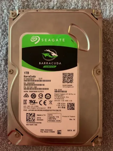 HD Seagate Barracuda 1TB SATA 3.5"