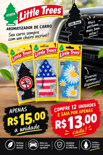 LITTLE TREES/ AROMATIZADOR DE CARRO
