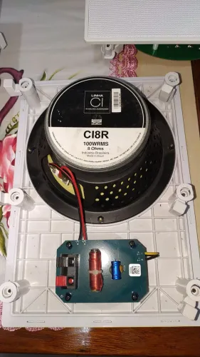 Caixa de Som JBL CI8R PLUS KIT com 4 caixas para embutir