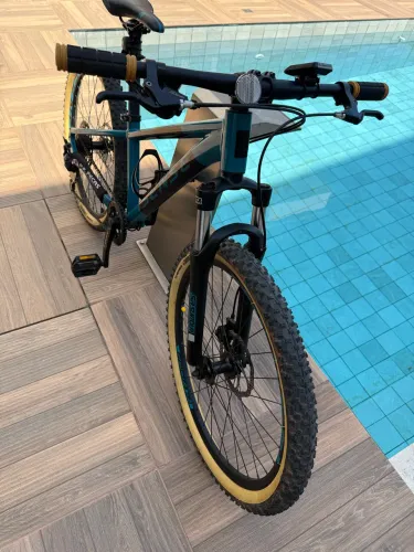 Bike sense infantil aro 24 com marcha e suspensão