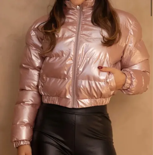 JAQUETA PUFFER ROSA
