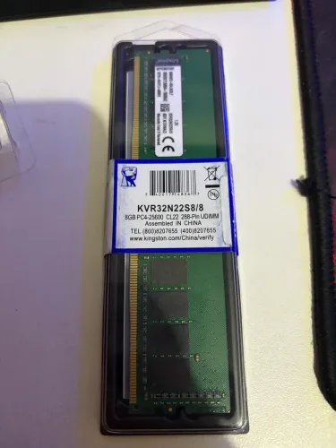 Memória RAM 8GB 3.200mhz KINGSTON