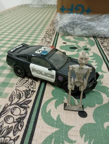 Transformers desepticons carro policia