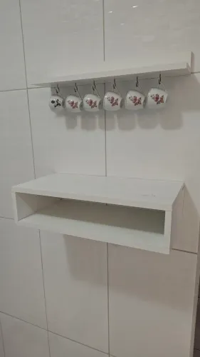 Armário aéreo cantinho do café 