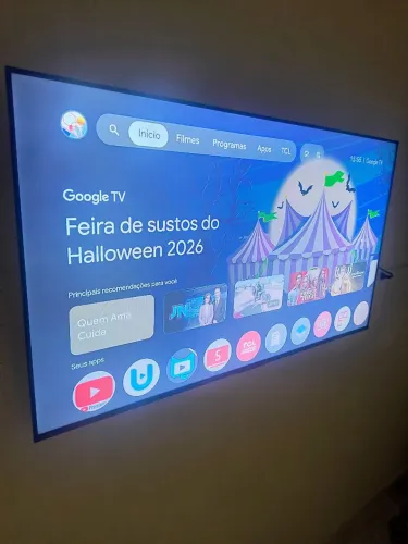 Smartv 55 TCL P7K Polegadas 4 meses de uso com nota fiscal foi 2.678