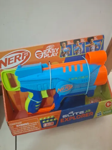 Nerf Elite Jr essy play com 8 dardos 
