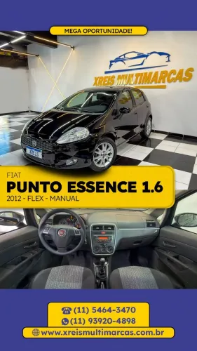 Fiat Punto Essence 1.6 Flex 16V 5P 2012